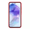Evelatus Samsung Galaxy A56 Capa de Silicone Soft Touch Magnética Premium Vermelho
