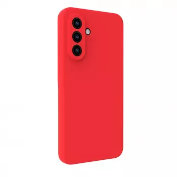 Evelatus Samsung Galaxy A56 Capa de Silicone Soft Touch Magnética Premium Vermelho
