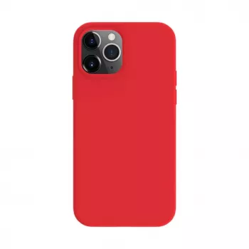 Evelatus Apple iPhone 12 / 12 Pro Capa de Silicone Soft Touch Premium MagSafe Vermelho