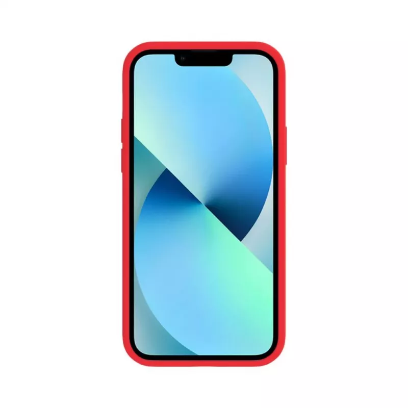 Evelatus Apple iPhone 12 / 12 Pro Capa de Silicone Soft Touch Premium MagSafe Vermelho