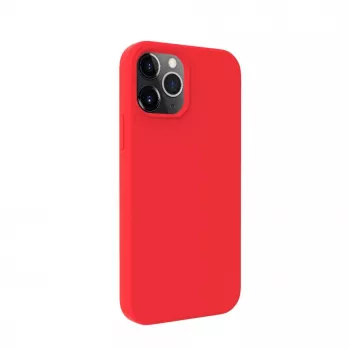 Evelatus Apple iPhone 12 / 12 Pro Capa de Silicone Soft Touch Premium MagSafe Vermelho