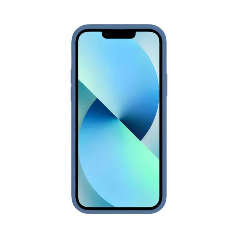 Evelatus Apple iPhone 12 / 12 Pro Capa de Silicone Soft Touch Premium MagSafe Azul-marinho