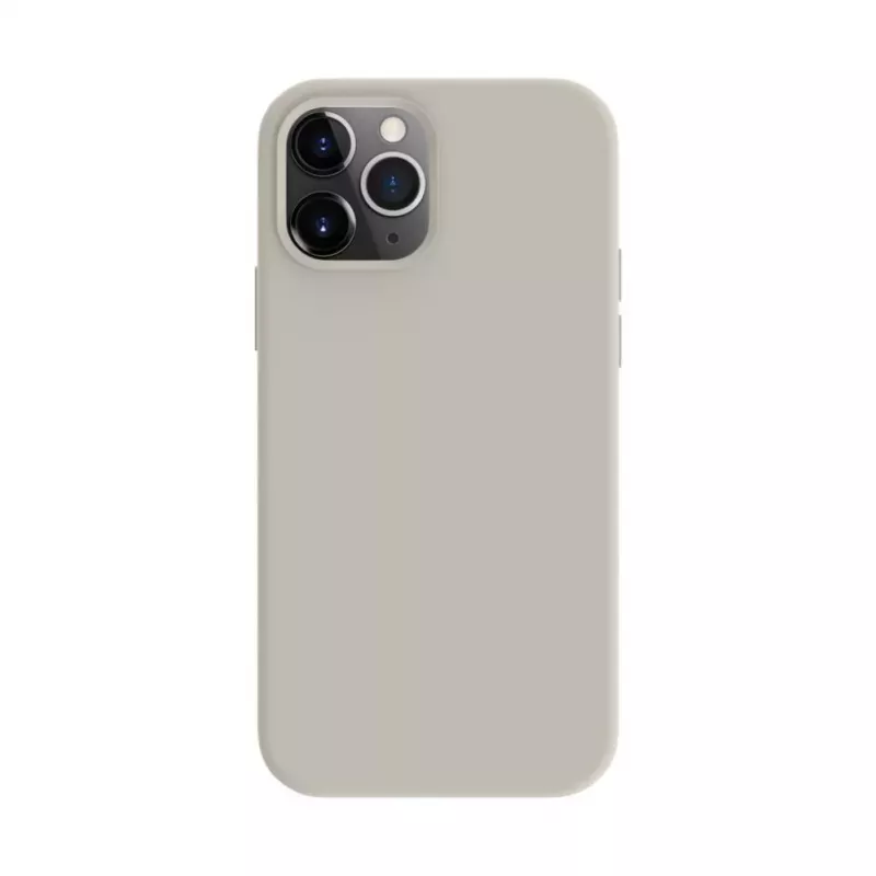 Evelatus Apple iPhone 12 / 12 Pro Capa de Silicone Soft Touch Premium MagSafe Pebble