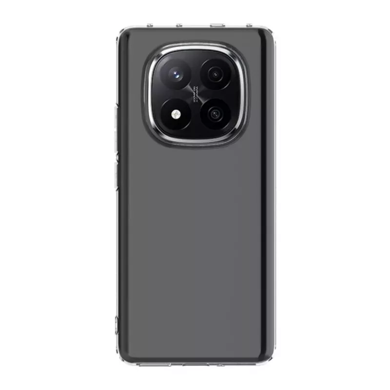 Evelatus Xiaomi Redmi Note 14 Pro Plus 5G Capa de silicone transparente 1,5mm TPU Transparente