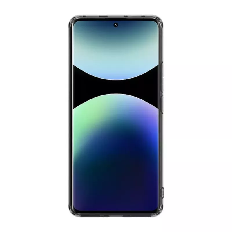 Evelatus Xiaomi Redmi Note 14 Pro Plus 5G Capa de silicone transparente 1,5mm TPU Transparente