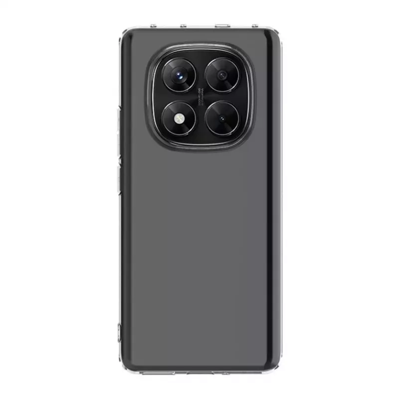 Evelatus Xiaomi Redmi Note 14 Pro 5G Capa de silicone transparente 1,5mm TPU Transparente
