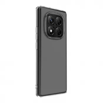 Evelatus Xiaomi Redmi Note 14 Pro 5G Capa de silicone transparente 1,5mm TPU Transparente