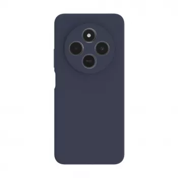 Evelatus Capa de silicone Premium Soft Touch Xiaomi Redmi 14C 4G/ 14C 5G / Redmi A4 / POCO C75 azul-meia-noite