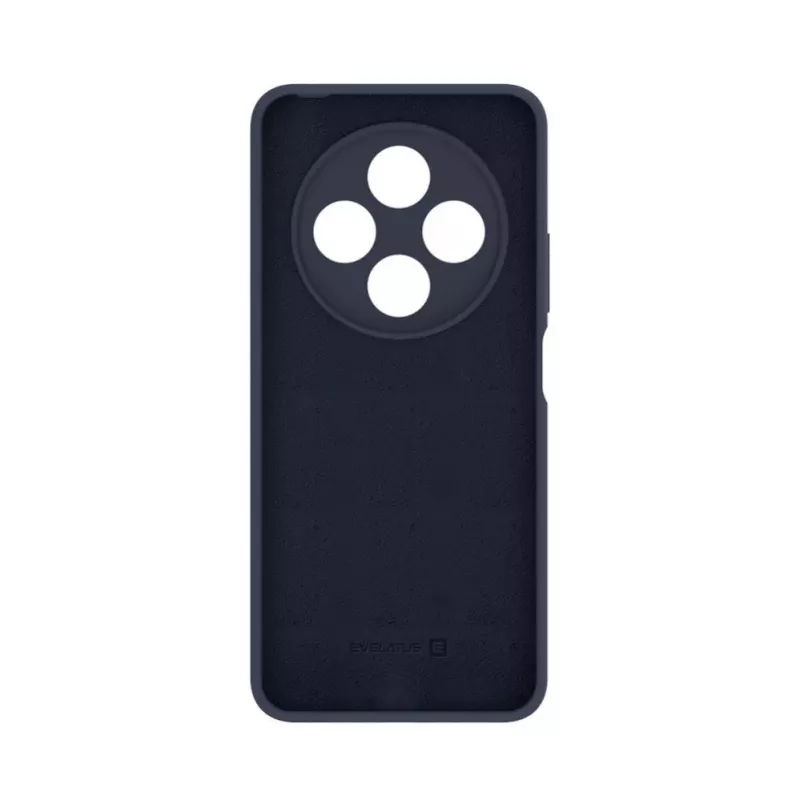 Evelatus Capa de silicone Premium Soft Touch Xiaomi Redmi 14C 4G/ 14C 5G / Redmi A4 / POCO C75 azul-meia-noite