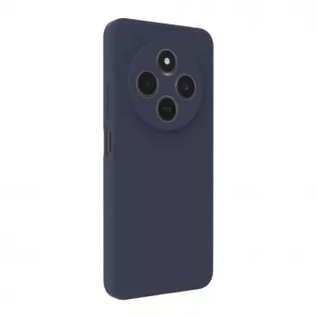 Evelatus Capa de silicone Premium Soft Touch Xiaomi Redmi 14C 4G/ 14C 5G / Redmi A4 / POCO C75 azul-meia-noite
