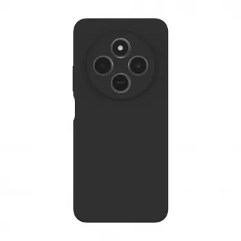 Evelatus Capa de silicone Premium Soft Touch Xiaomi Redmi 14C 4G/ 14C 5G / Redmi A4 / POCO C75 preta