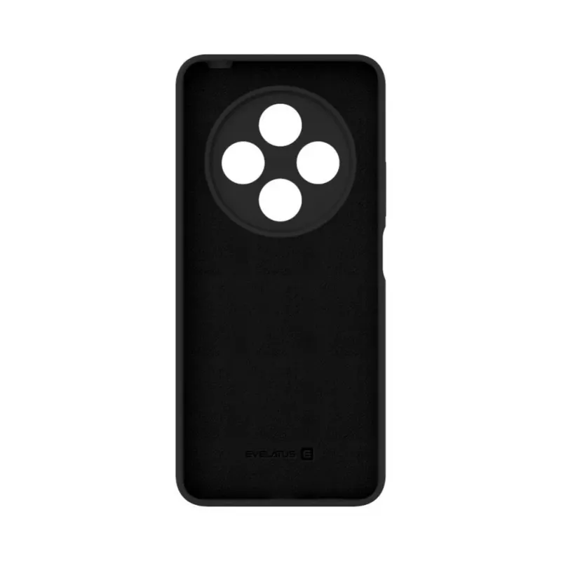 Evelatus Capa de silicone Premium Soft Touch Xiaomi Redmi 14C 4G/ 14C 5G / Redmi A4 / POCO C75 preta