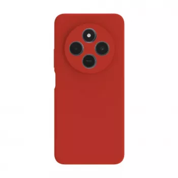 Evelatus Capa de silicone Premium Soft Touch Xiaomi Redmi 14C 4G/14C 5G/Redmi A4/POCO C75 vermelha