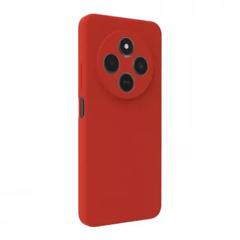 Evelatus Capa de silicone Premium Soft Touch Xiaomi Redmi 14C 4G/14C 5G/Redmi A4/POCO C75 vermelha