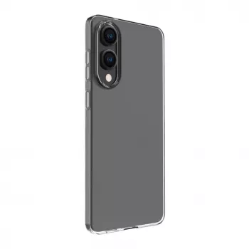 Capa Evelatus para Samsung Galaxy S25 Edge transparente em silicone 1,5 mm TPU