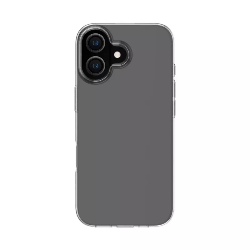 Capa Evelatus para Apple iPhone 17 transparente em silicone 1,5 mm TPU
