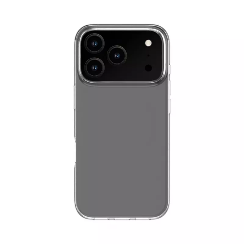 Capa Evelatus para Apple iPhone 17 Pro transparente em silicone 1,5 mm TPU