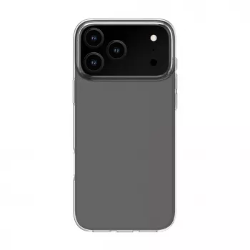 Capa Evelatus para Apple iPhone 17 Pro Max transparente em silicone 1,5 mm TPU
