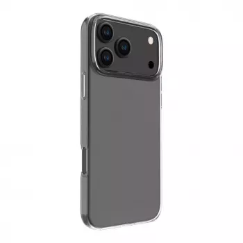 Capa Evelatus para Apple iPhone 17 Pro Max transparente em silicone 1,5 mm TPU