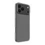 Capa Evelatus para Apple iPhone 17 Pro Max transparente em silicone 1,5 mm TPU