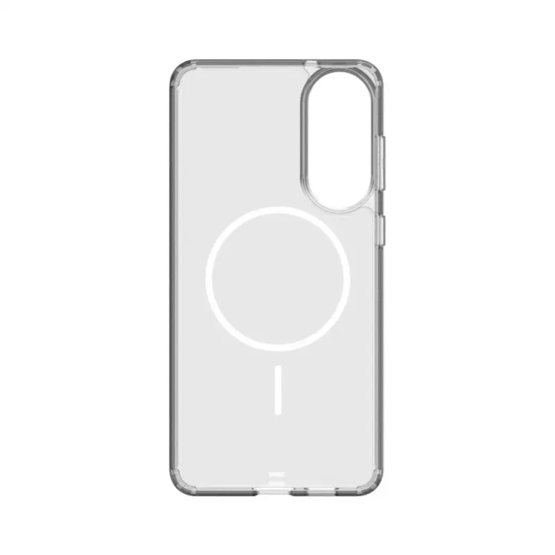 Capa Evelatus para Samsung Galaxy S25 Edge transparente em silicone MagSafe