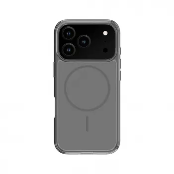 Capa Evelatus para Apple iPhone 17 Pro transparente em silicone MagSafe