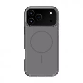 Capa Evelatus para Apple iPhone 17 Pro Max transparente em silicone MagSafe