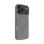 Capa Evelatus para Apple iPhone 17 Pro Max transparente em silicone MagSafe