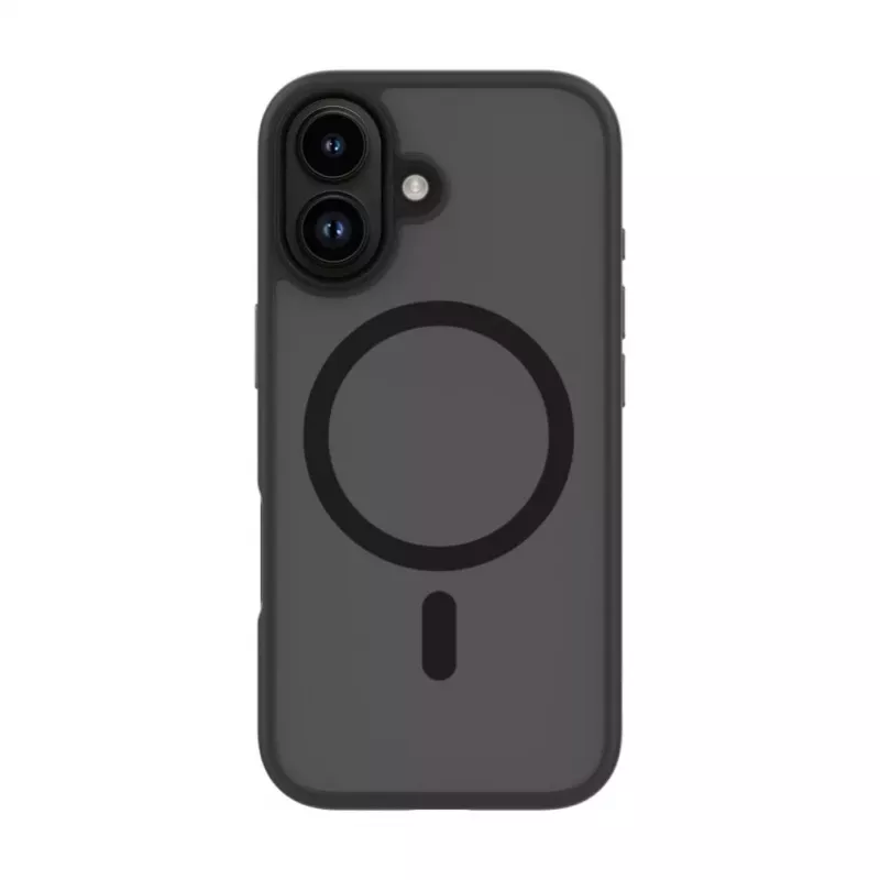 Capa Evelatus híbrida para Apple iPhone 17 com MagSafe PC+TPU preta