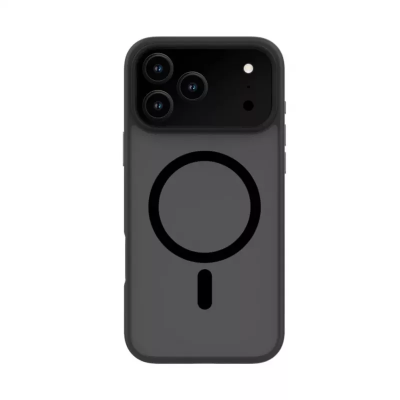 Capa Evelatus híbrida para Apple iPhone 17 Pro Max com MagSafe PC+TPU preta