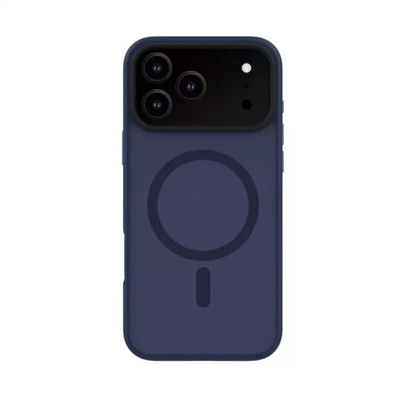 Capa Evelatus híbrida para Apple iPhone 17 Pro Max com MagSafe PC+TPU azul
