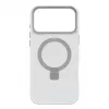 Capa Evelatus Shield para Apple iPhone 17 Pro Max com MagSafe e suporte prateada mate