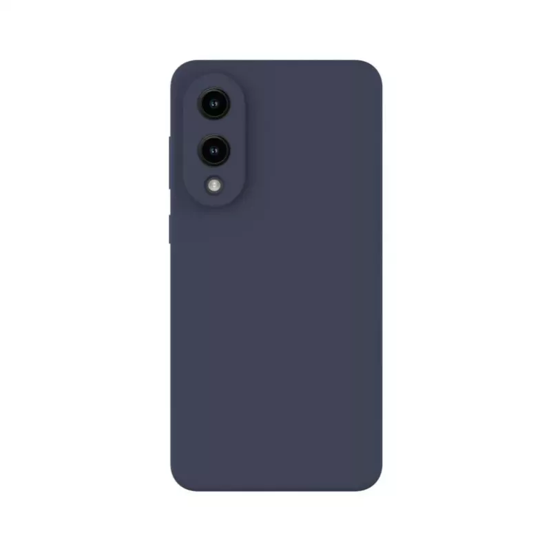 Capa Evelatus Premium para Samsung Galaxy S25 Edge em silicone Soft Touch com íman azul meia-noite