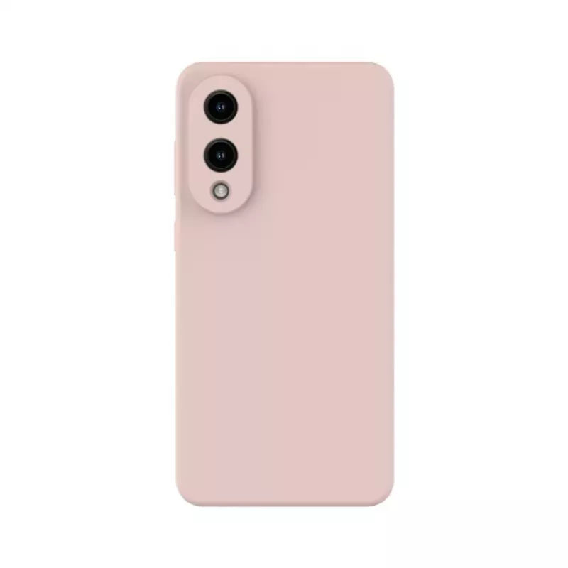 Capa Evelatus Premium para Samsung Galaxy S25 Edge em silicone Soft Touch com íman rosa areia