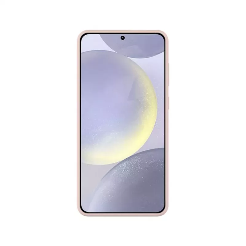 Capa Evelatus Premium para Samsung Galaxy S25 Edge em silicone Soft Touch com íman rosa areia