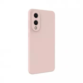Capa Evelatus Premium para Samsung Galaxy S25 Edge em silicone Soft Touch com íman rosa areia