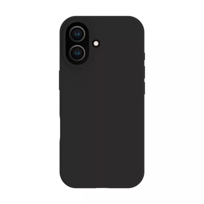 Capa Evelatus Premium para Apple iPhone 17 em silicone Soft Touch com MagSafe preta