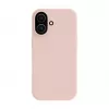 Capa Evelatus Premium para Apple iPhone 17 em silicone Soft Touch com MagSafe rosa areia