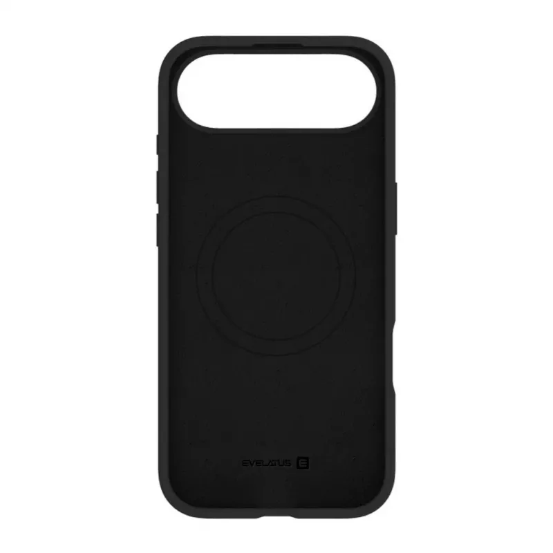 Capa Evelatus Premium para Apple iPhone 17 Air em silicone Soft Touch com MagSafe preta