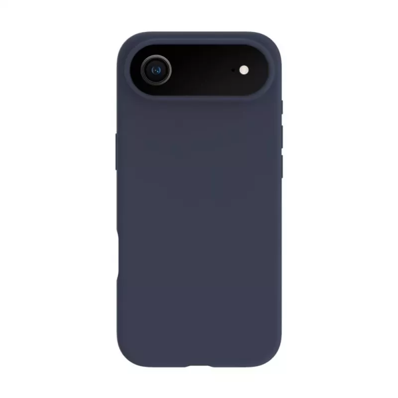Capa Evelatus Premium para Apple iPhone 17 Air em silicone Soft Touch com MagSafe azul meia-noite