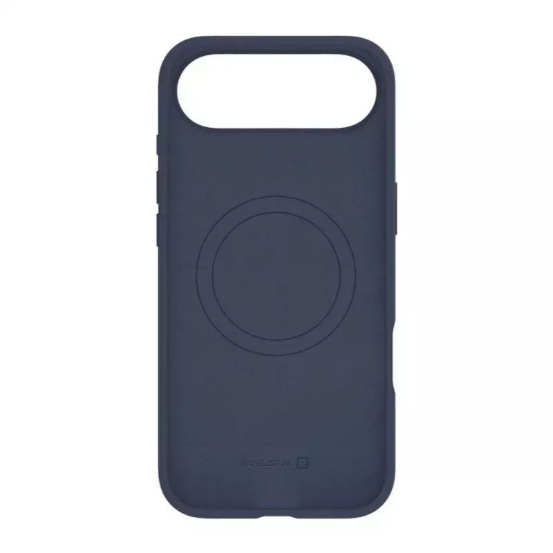 Capa Evelatus Premium para Apple iPhone 17 Air em silicone Soft Touch com MagSafe azul meia-noite