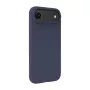 Capa Evelatus Premium para Apple iPhone 17 Air em silicone Soft Touch com MagSafe azul meia-noite