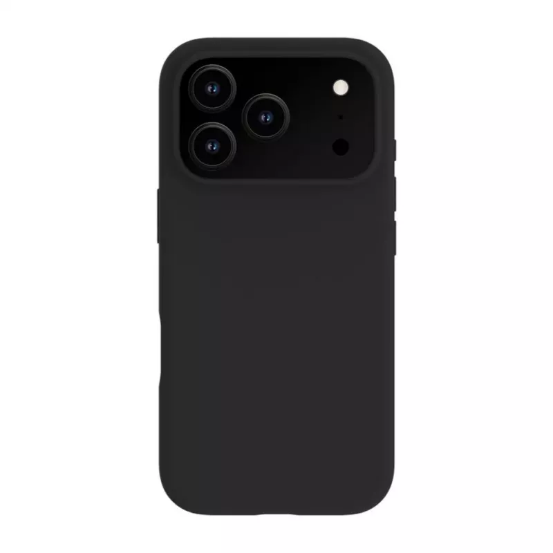 Capa Evelatus Premium para Apple iPhone 17 Pro em silicone Soft Touch com MagSafe preta