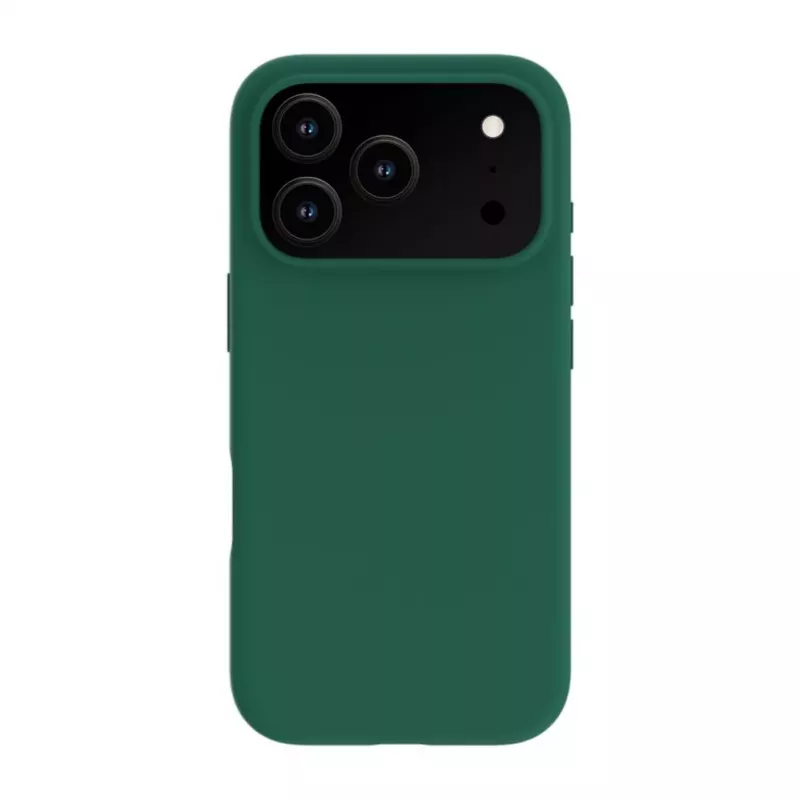 Capa Evelatus Premium para Apple iPhone 17 Pro em silicone Soft Touch com MagSafe Atrovirens