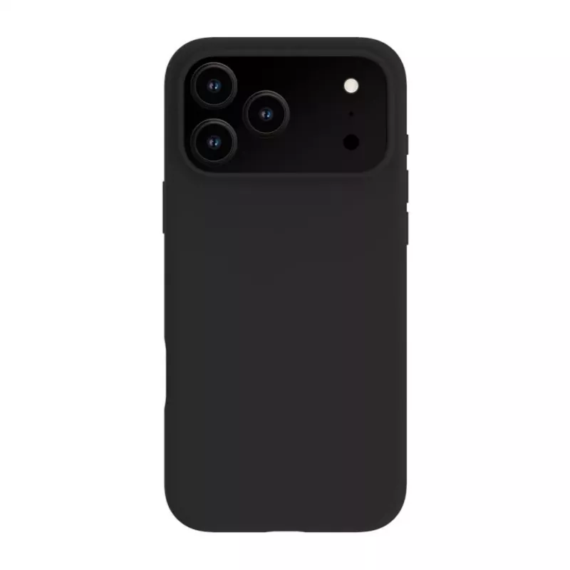 Capa Evelatus Premium para Apple iPhone 17 Pro Max em silicone Soft Touch com MagSafe preta