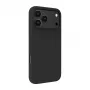 Capa Evelatus Premium para Apple iPhone 17 Pro Max em silicone Soft Touch com MagSafe preta