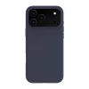 Capa Evelatus Premium para Apple iPhone 17 Pro Max em silicone Soft Touch com MagSafe azul meia-noite