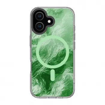 Capa Evelatus IMD Glacier para Apple iPhone 17 com MagSafe verde