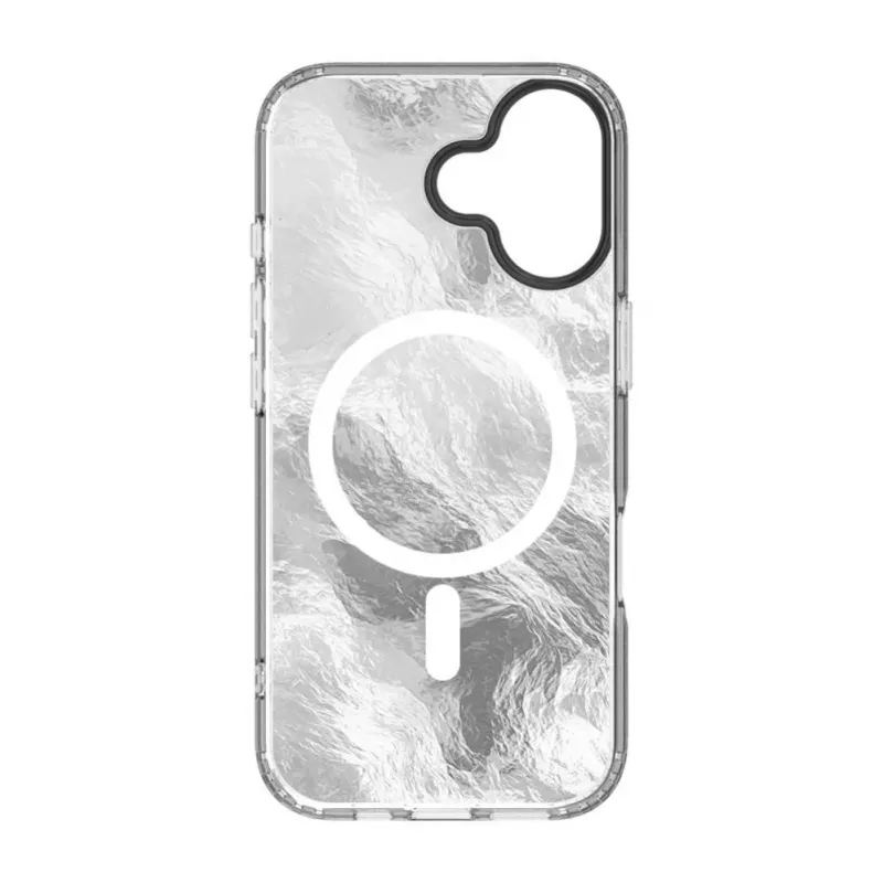 Capa Evelatus IMD Glacier para Apple iPhone 17 com MagSafe rosa dourado