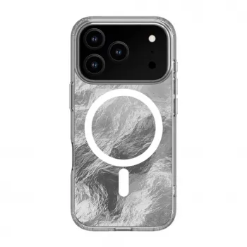 Evelatus Apple iPhone 17 Pro IMD Glacier Case com Magsafe cinzento